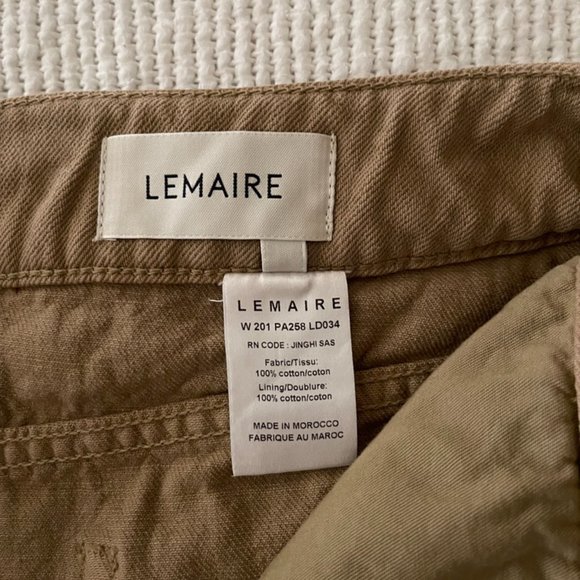 LAMAIRE HIGH-RISE WIDE LEG JEANS SIZE FR 40 - Picture 6 of 6